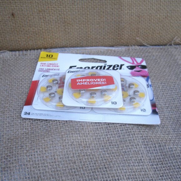 NIP Energizer Size 10 Hearing Aid Batteries 24 Count - Picture 9 of 9